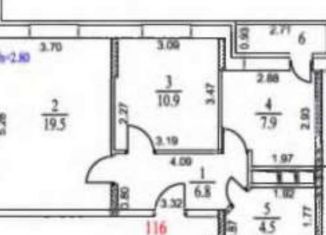 Продается двухкомнатная квартира, 51.4 м2, Солнечногорск, Красная улица, 127, ЖК Шустовъ-Парк