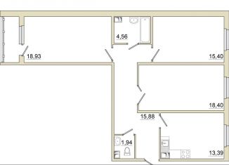 Продам 3-ком. квартиру, 90.2 м2, Санкт-Петербург, Дворцовая площадь, метро Адмиралтейская