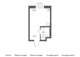 Продается квартира студия, 19.4 м2, Люберцы, жилой комплекс Люберцы 2020, к68, ЖК Люберцы 2020