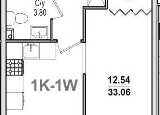 Продажа 1-комнатной квартиры, 34 м2, Санкт-Петербург, улица Смолячкова, 21, метро Выборгская