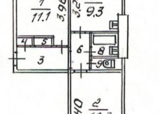 Продается двухкомнатная квартира, 48 м2, Полярный, улица Красный Горн, 12