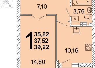 Продаю 1-ком. квартиру, 38 м2, Екатеринбург, проспект Академика Сахарова, 27/2, ЖК Квартал Школьный