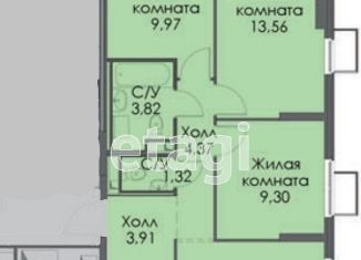 Продажа 3-ком. квартиры, 72.7 м2, Москва, жилой комплекс Лосиноостровский Парк, к1/1, ЖК Лосиноостровский Парк