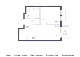 Продажа 2-комнатной квартиры, 35.9 м2, Московская область, Каширское шоссе - Молоково - Андреевское