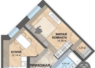Сдача в аренду однокомнатной квартиры, 38 м2, Свердловская область, Суходольская улица, 47