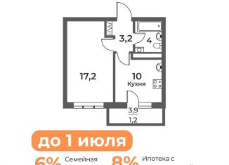 Однокомнатная квартира на продажу, 35.6 м2, Новокузнецк, Уфимская улица, 6