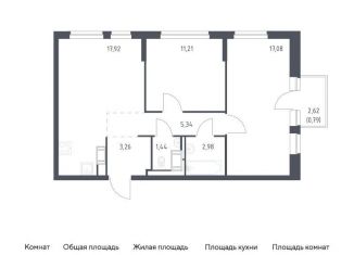 Продается двухкомнатная квартира, 60 м2, Санкт-Петербург