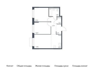 Продается двухкомнатная квартира, 51.9 м2, Москва, Молжаниновский район, жилой комплекс Молжаниново, к5