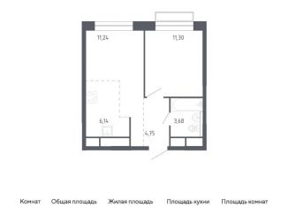 Продаю 2-комнатную квартиру, 37.1 м2, Балашиха, жилой квартал Новоград Павлино, к6