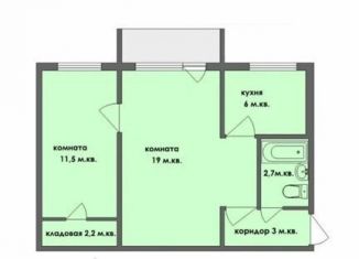 Сдается в аренду 5-ком. квартира, 42 м2, Ивановская область, Академическая улица, 18