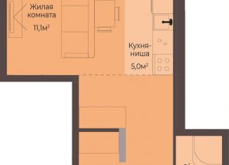 Продажа однокомнатной квартиры, 29.2 м2, Нижний Новгород, метро Парк Культуры