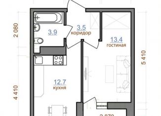 Продаю 1-комнатную квартиру, 36 м2, Иркутская область, территория Гусарская, 2