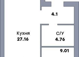 Продажа 1-комнатной квартиры, 45 м2, Самара, метро Гагаринская