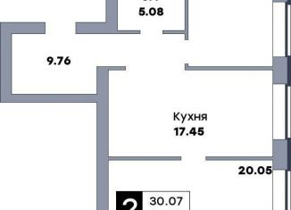 Продается 2-ком. квартира, 62.4 м2, Самара, метро Гагаринская