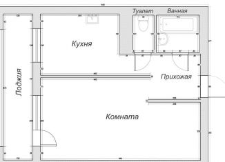 Продаю 1-комнатную квартиру, 35.2 м2, Владивосток, Ленинский район, улица Нейбута, 11