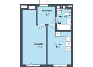 Продам 1-комнатную квартиру, 37.5 м2, Ижевск, Северо-Западный жилой район