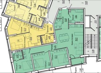 Продается 3-комнатная квартира, 94.8 м2, Екатеринбург, ЖК Нова парк, улица Николая Кичигина, 9