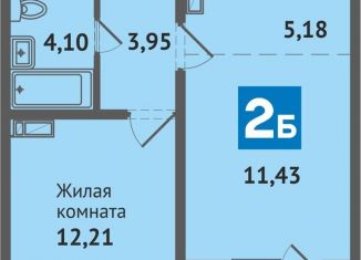 2-ком. квартира на продажу, 40 м2, Чебоксары, 4-й микрорайон, поз5, Ленинский район