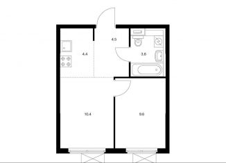 Продаю двухкомнатную квартиру, 32.5 м2, Москва, район Текстильщики