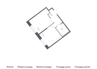 Продается квартира студия, 33.3 м2, Санкт-Петербург, жилой комплекс Живи в Рыбацком, к73