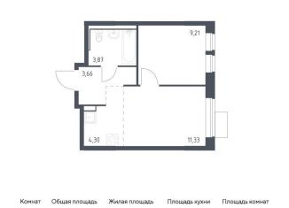 Продаю 1-комнатную квартиру, 32.4 м2, Москва, жилой комплекс Молжаниново, к5