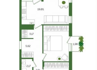Продам 2-комнатную квартиру, 68.2 м2, Тульская область