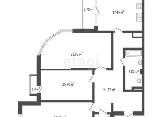 Продажа 3-комнатной квартиры, 104.2 м2, Санкт-Петербург, Московский проспект, 183-185