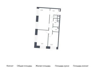 Продажа 2-комнатной квартиры, 69.6 м2, Москва, Стремянный переулок, 2, район Замоскворечье
