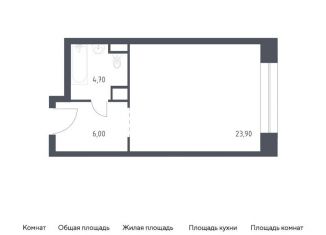 Продам квартиру студию, 34.6 м2, Москва, Стремянный переулок, 2