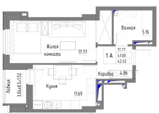 Продается однокомнатная квартира, 42.5 м2, Ростов-на-Дону, проспект Стачки, 215Б, Советский район