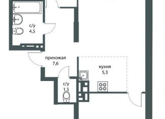 Продается трехкомнатная квартира, 76.3 м2, Новосибирск, улица Коминтерна, 1с