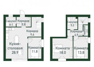 3-комнатная квартира на продажу, 100 м2, Челябинская область