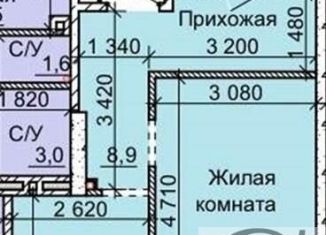 Однокомнатная квартира на продажу, 38.6 м2, Новосибирск, метро Заельцовская, улица Столетова