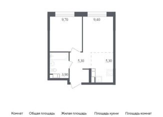 Однокомнатная квартира на продажу, 33.6 м2, Москва, жилой комплекс Ольховый Квартал, к1
