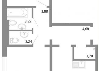 Продам 2-комнатную квартиру, 68.7 м2, Челябинская область, улица Университетская Набережная, 113А