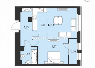 Продаю 2-ком. квартиру, 51.1 м2, Хабаровск