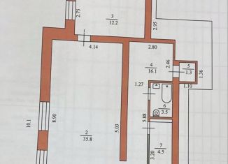 Продам помещение свободного назначения, 74.3 м2, Амурская область, Зейская улица, 193