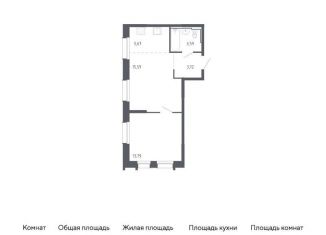 Продаю 1-комнатную квартиру, 42.4 м2, Владивосток