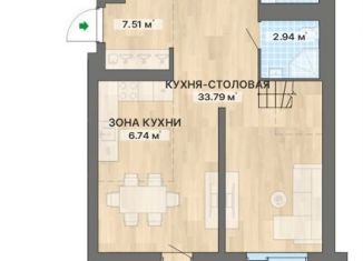 Продается 2-ком. квартира, 102.4 м2, Екатеринбург