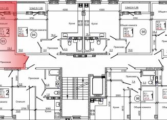 2-ком. квартира на продажу, 73.4 м2, село Мирное