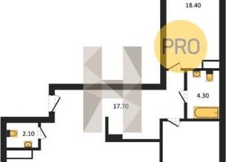 Продам 2-ком. квартиру, 98 м2, Воронеж, Железнодорожный район, улица Фёдора Тютчева, 93/4