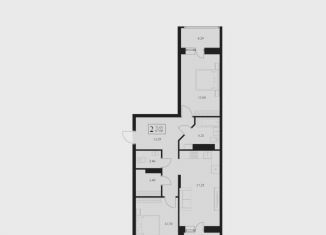 Продажа 2-комнатной квартиры, 71 м2, Брянская область