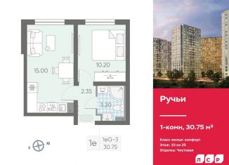 Продажа 1-комнатной квартиры, 30.8 м2, Санкт-Петербург