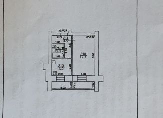 Продажа однокомнатной квартиры, 39 м2, Кукмор, улица Академика Королёва, 7