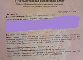 Продажа земельного участка, 8 сот., СНТ Яблочко