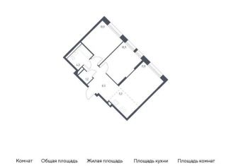 2-ком. квартира на продажу, 52.2 м2, Москва, жилой комплекс Молжаниново, к1, САО