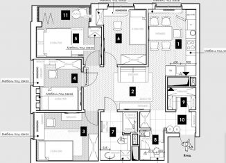 Продаю пятикомнатную квартиру, 187 м2, Москва, метро Беляево, Профсоюзная улица, 92