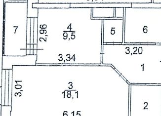 Продажа однокомнатной квартиры, 41.5 м2, Королёв, Пионерская улица, 13к1, ЖК Золотые Ворота