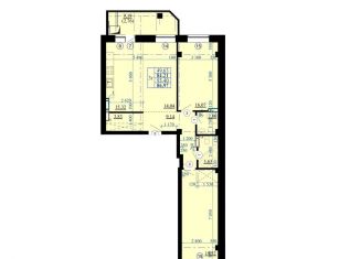 Продам 3-комнатную квартиру, 87 м2, Новосибирск, улица Дуси Ковальчук, 238, метро Красный проспект