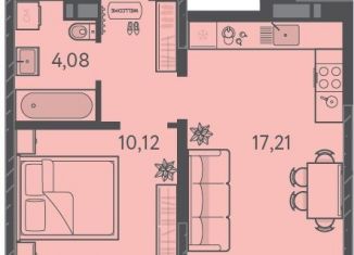Продажа 1-комнатной квартиры, 39.2 м2, Краснодар